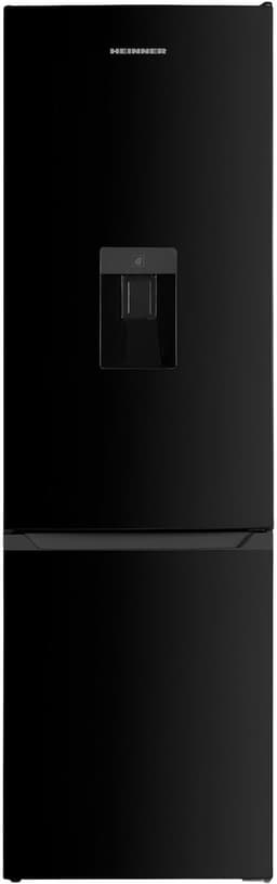 Heinner HC-HM260BKWDE++ Koel-vriescombinatie met Waterdispenser – 260 L – Elektronische Temperatuurregeling – Omkeerbare Deur – Zwart – 5 Jaar Garantie — thumbnail 1