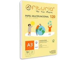 50 Vel Wit A3 Papier 120g Multifunctioneel voor Laser, Inkjet en Kopieerapparaat