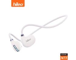 hileo hi73 - Draadloze Oordopjes - Koptelefoon - Air Conduction – Wit - Sport - Open-Ear - Bluetooth V5.3 oordopjes – Draadloze oortjes – Geschikt voor IOS/Android