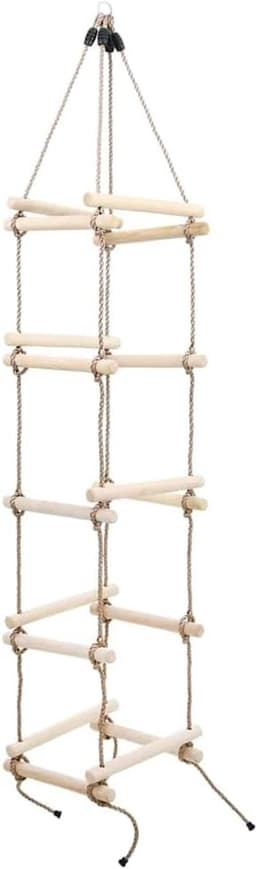 200 cm, van grenenhout, klimladder voor tuin — thumbnail 5