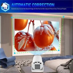 Beamer Draagbare Mini - 1280 x 720 Resolutie - 130 Inch Scherm - DLP - Android 14 Smart Projector — thumbnail 5