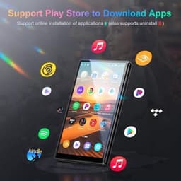 Mp4 Speler M501pro - Android 13.0 Besturingssysteem - 4,7 Inch Scherm - 96 GB Opslag - Metaal Behuizing - Bluetooth En WiFi — thumbnail 4
