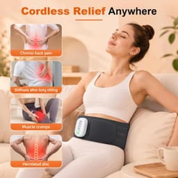 Massagegordel Rug Luchtkussens, 4 Warmte, 4 Intensiteit, 4 Airbags — thumbnail 3