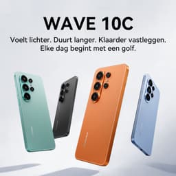 Blackview WAVE 10C Smartphone 16GB(4+12) RAM 128GB ROM Blauw — thumbnail 2