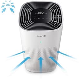 Luchtreiniger HEPA-filter Actief Koolstoffilter - 350 m³/h Vermogen - 70 m² Oppervlak - Lichtgrijs Wit - Voor Thuis En Kantoor — thumbnail 4