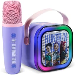 KPop Demon Hunters - draadloze microfoon en speaker - met lichteffecten en stemeffecten — thumbnail 4