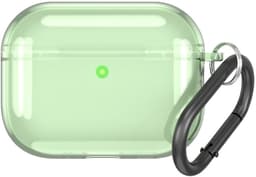 Geschikt voor AirPods Pro 3 TPU Beschermhoes Silicone Case met Volledige Bescherming Groen — thumbnail 1
