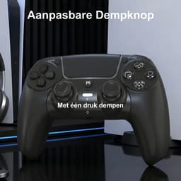 NexZone - PS5 controller - Draadloze Controller - Joystick - PS5 - Game Controller - Zwart — thumbnail 5