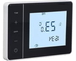 Intelligente Thermostaat - Digitale Regelaar - Verwarming Regelen - Programmeerbare Planning - AC100-230V - Zwart