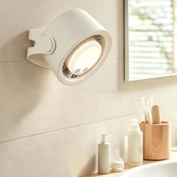 Desktop Ventilator - Draagbare Fan - Persoonlijk Comfort - 2-In-1 Verstelbaar - 16 cm Hoog - Wit — thumbnail 4