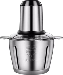 Keuken gehaktmolen - Vleesmixer food chopper - Maaltijden bereiden - Grote capaciteit - 3L kom - Zwart — thumbnail 1