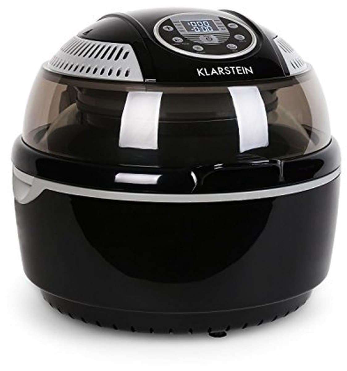 Hetelucht Frituurpan - Airfryer Oven - Gezond Koken - Vetvrij Bakken - 9 Liter - Zwart — afbeelding 1