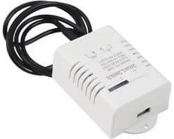 Slimme Schakelaar - WLAN Schakelaar Thermostaat - Verwarming Regelen - Met Temperatuursensor - 16 A - Wit