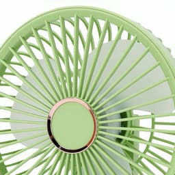 Wandmontage Ventilator - Bureau Ventilator - Ruimte Koelen - Met Omgevingslicht - 167 cm - Wit — thumbnail 4