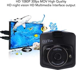 Auto Camera - Rijrecorder - Veiligheid Onderweg - 170 Graden Beeld - 1080P HD - Zwart — thumbnail 4