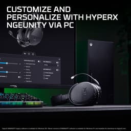 HyperX CloudX Stinger 3 Gaming Headset - Draadloos - Tot 80 uur - Xbox Series X/S/Xbox One - Zwart — thumbnail 3