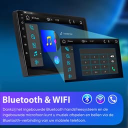 Cestovet Autoradio - Geschikt voor BMW 5er E39 X5 E53 E38 - LINUX - Draadloze CarPlay & Andriod Auto - WIFI, Bluetooth, RDS, FM, SWC, 9-inch Touchscreen — thumbnail 3