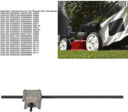 Transmissie Vervanging 106 3955 - Voorwielaandrijving - Metaal - Geschikt voor Recycler 22-inch Grasmaaier - OEM 104 8696 - Toepassing 2008 - Grasmaaieronderdeel — thumbnail 5