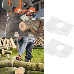 SnelShoppen - 2Stuks Luchtfilter Vervanging Geschikt voor Stihl MS170 MS180 017 018 Grasmaaier Filterpads Dubbel Laag Katoenen Luchtfilters 90x65mm Wi — thumbnail 2