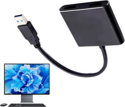 USB naar HD Adapter - Video Interface Converter - Scherm Uitbreiden - Plug and Play Installatie — thumbnail 1