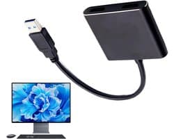 USB naar HD Adapter - Video Interface Converter - Scherm Uitbreiden - Plug and Play Installatie