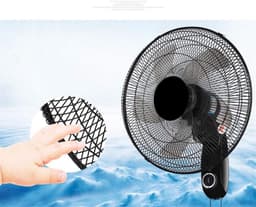 Wandventilator - Muurventilator Ventilator - Ruimte Koelen - Mechanische Pull Line - 16 Inch - rood — thumbnail 3