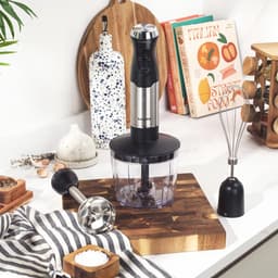Keukenmachine Set - Blender Mixer - Eten Bereiden - 3 Functies - 500ml Kom - Zwart — thumbnail 4