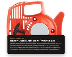 Starter Kit - Starter Houder - Geschikt voor FS38/FS45/FS46/FS55/FC55/HL45/KM55 - Plastic - Afmetingen 20 x 15,5 cm - Inclusief 1 x Recoil Starter - Startmotor
