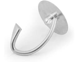 Garde Keukenmachine - Beslagmixer Accessoire - Gebak Maken - Roestvrij Staal - 10 x 16 cm - Metaal