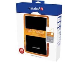 Externe Harde Schijf - Draagbare Opslag - Bestanden Opslaan - Plug and Play - 1TB - Zwart