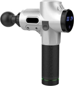 Draagbare Massager - Spierpistool - Spierherstel - Borstelloze Motor - 0.4 kg - Carbon — thumbnail 4