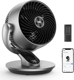 Tafelventilator Stil 28,5 dB – Luchtcirculator met Afstandsbediening – 4 Snelheden – 120° + 90° Oscillatie — thumbnail 1