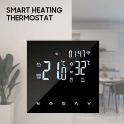 Slimme Thermostaat - Digitale Temperatuurregelaar - Comfortabel Huis - App Bediening - 10 x 95 x 65 cm - Wit — thumbnail 4