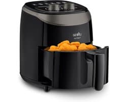 Airfryer Zonder Olie - Heteluchtfriteuse Gezonde Frituur - Gezond Koken - 360 Graden Technologie - 3.5 Liter - Zwart