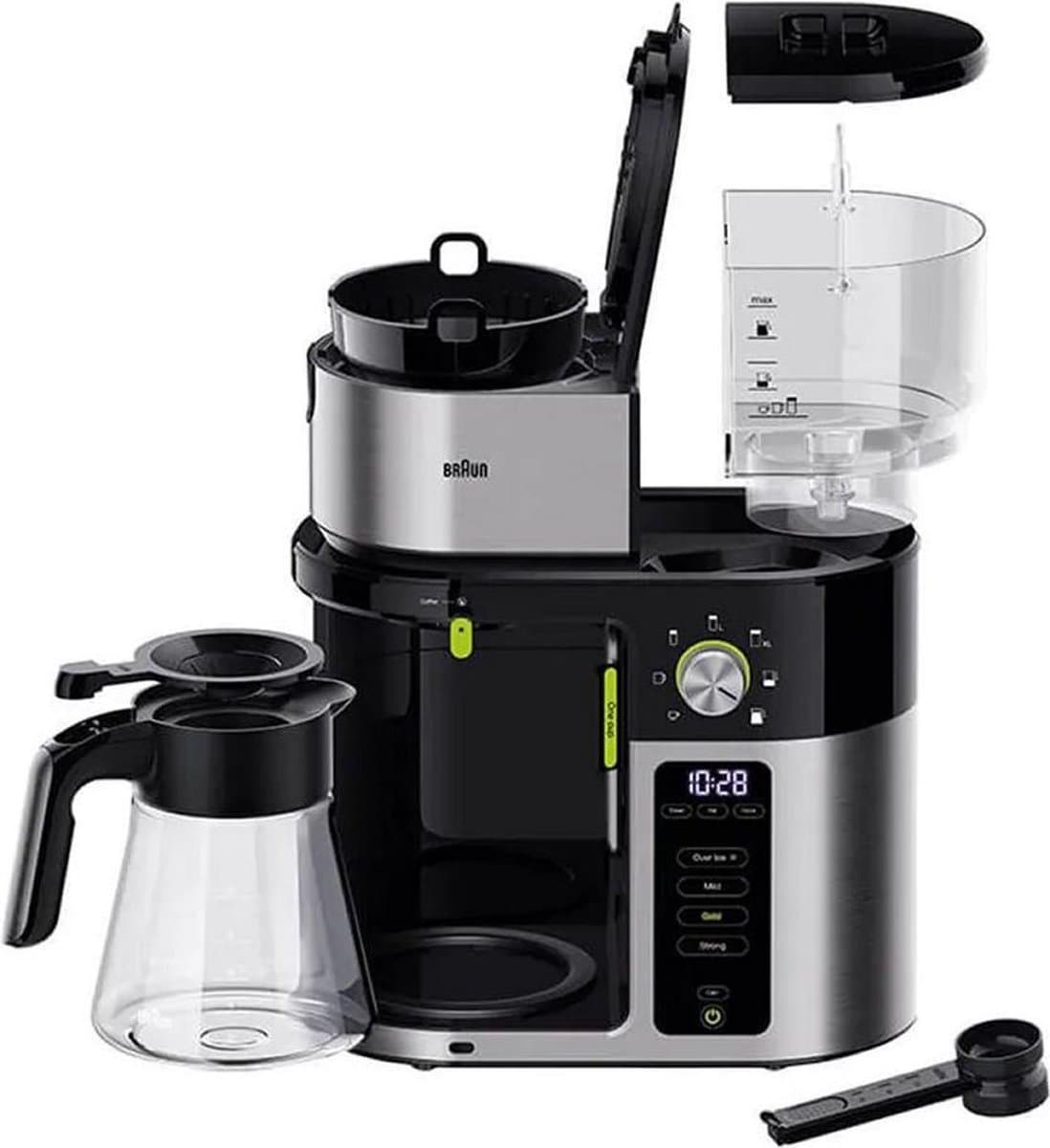 Braun KF9050BK MultiServe Koffiezetapparaat Zwart/RVS — afbeelding 1