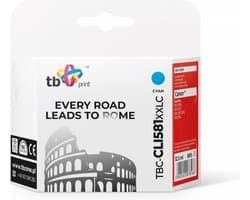 TB Print TBC-CLI581XXLC inktcartridge 1 stuk(s) Compatibel Cyaan
