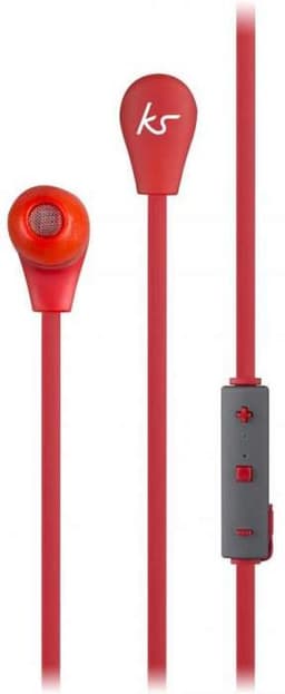 KitSound Bounce Headset Draadloos In-ear Bluetooth Rood — thumbnail 1