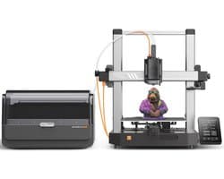 3D-printer met 4-8 kleuren, hoge snelheid tot 600 mm/s, automatische kalibratie en filamentdroging