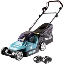 Makita DLM 382 T2 accugrasmaaier 36 V ( 2x 18 V ) 38 cm 40 l + 2x accu 5.0 Ah - zonder lader — thumbnail 2