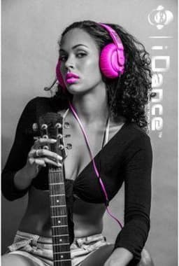 iDance SDJ550 Paars Supraaural Hoofdband koptelefoon — thumbnail 3