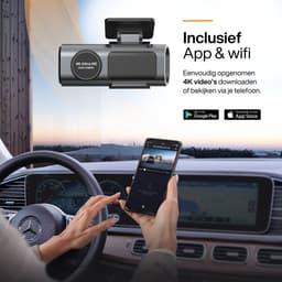 Avalect RoadSmart Dashcam voor Auto - 2025 - Met GPS & APP - Auto Camera Voor en Achter - 4k Camera - Nachtvisie - ingebouwde G-sensor - Inclusief batterij - Incl 32GB SD-kaart — thumbnail 2