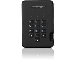 iStorage diskAshur 2 - externe harde schijf - 5000 GB - Cijfercode - Zwart
