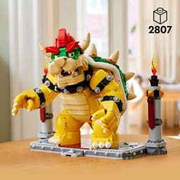 LEGO Super Mario De machtige Bowser, Bouwbaar 3D Model, Verzamelitem & Cadeau Idee - 71411 — thumbnail 14