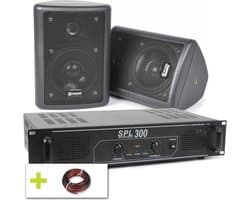 Complete Garageset inclusief luidsprekers en versterker