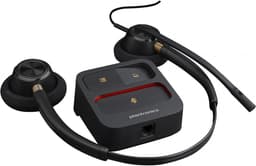 POLY EncorePro 520 Binaural Headset +Quick Disconnect Bedraad Hoofdband Oproepen/muziek Zwart — thumbnail 3