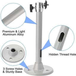 Verstelbare Mini Plafond- en Wandprojector Houder met Aluminium Beugel — thumbnail 3