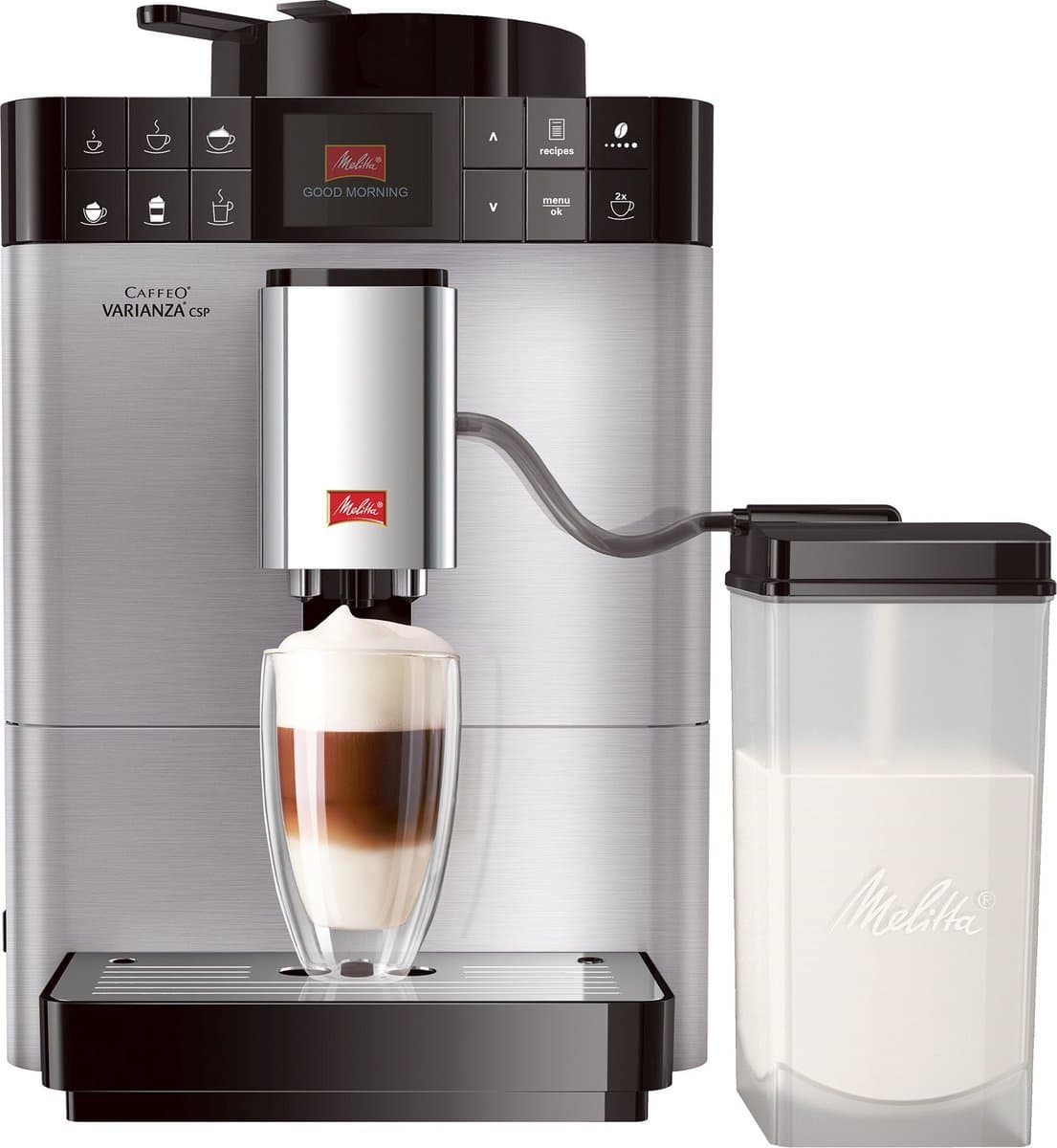 Melitta Caffeo Varianza Csp F580-100 SST - Epressomachine - Zilver — afbeelding 1