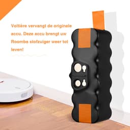 Voltière 14.4V 4500 mAh Pro Batterij Geschikt voor iRobot Roomba 500, 600, 700 & 800 Series - Vervangende Accu 14.4V 4500 mAh Geschikt voor Automatische Roomba Stofzuigers — thumbnail 4