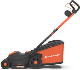 Accugrasmaaier met 37 cm maaibreedte, 20 V 2,5 Ah dubbele accu en 40 liter graszak voor gazons tot 450 m² — thumbnail 3