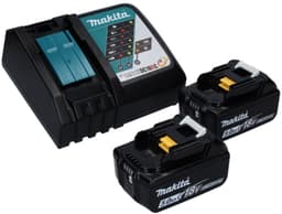 Makita DLM 432 RT2 accu grasmaaier 36 V ( 2x 18 V ) 43 cm borstelloos + 2x accu 5.0 Ah + lader — thumbnail 5